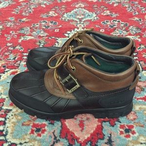 Polo Ralph Lauren Shoes | Polo Ralph Lauren Dover Leather Ankle Boots 10D | Color: Brown/Tan | Size: 10D | Quirkyboho's Closet